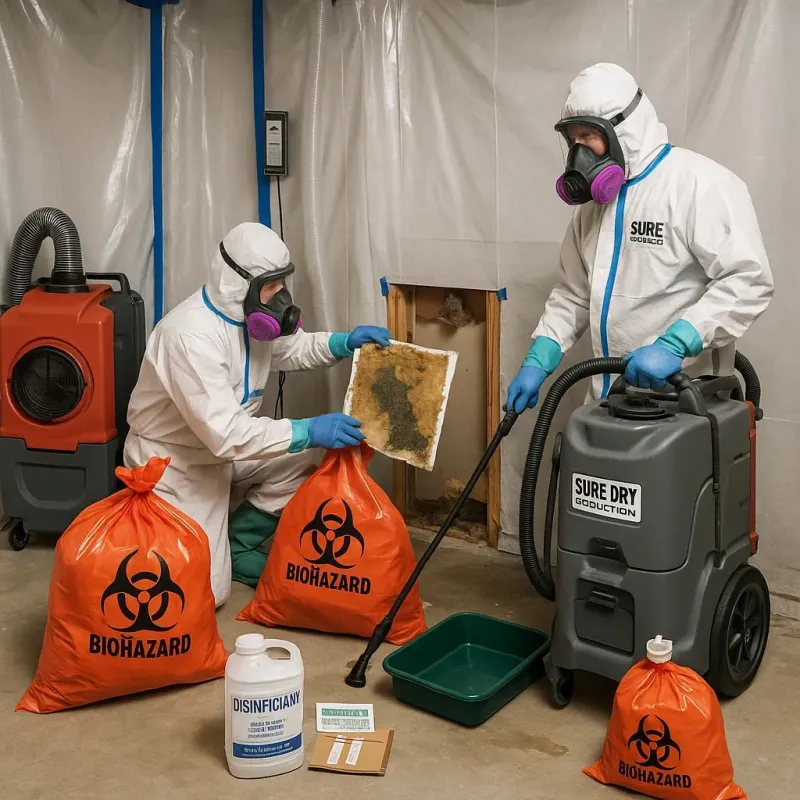 Contaminated Water Handling Protocols process in Highland Park, PA