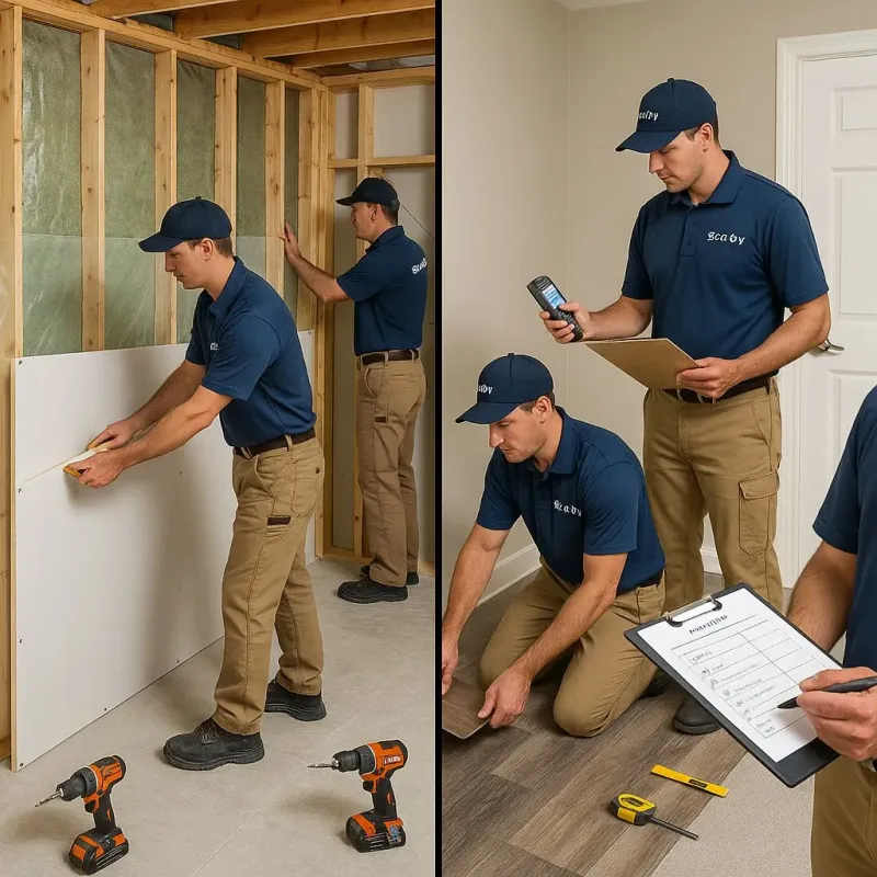 Repairs and Reconstruction process in Highland Park, PA