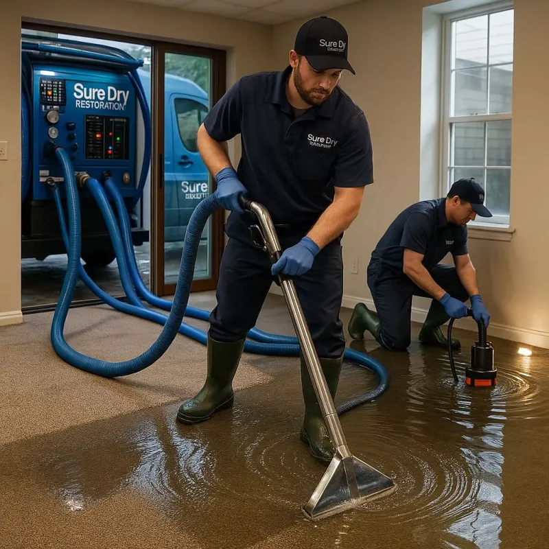 Water Extraction and Removal process in Highland Park, PA